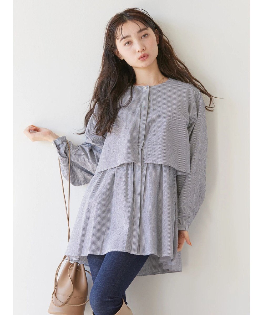 AMERICAN HOLIC サッカーワントーンティアードチュニック 