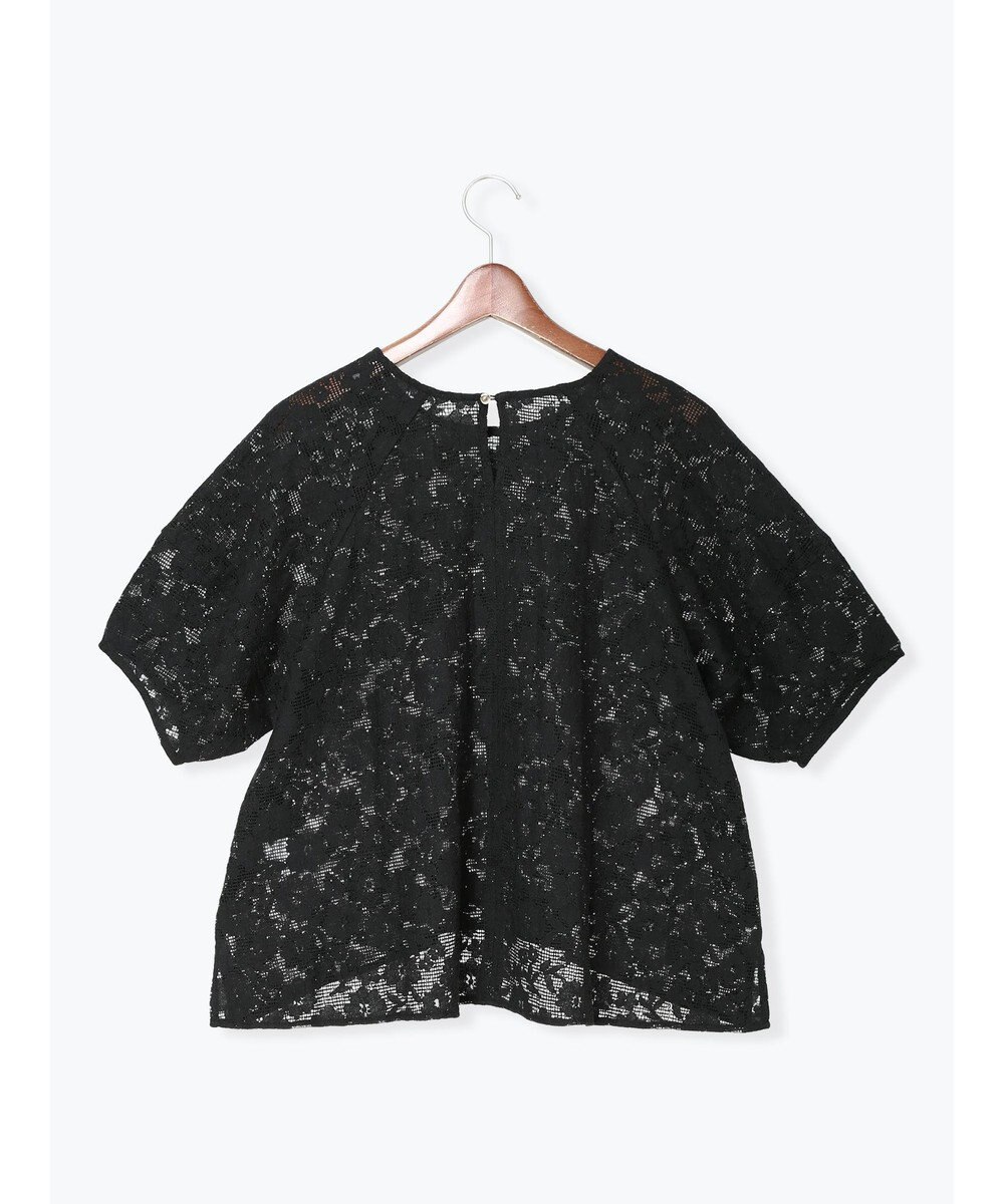 Te chichi メッシュレースボリュームスリーブブラウス 
