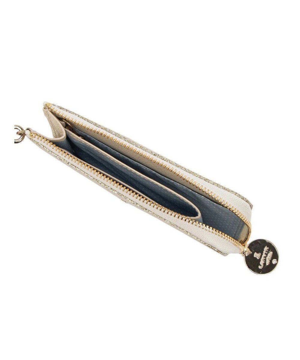 LANVIN en Bleu メラニー キーリング付きマルチケース 