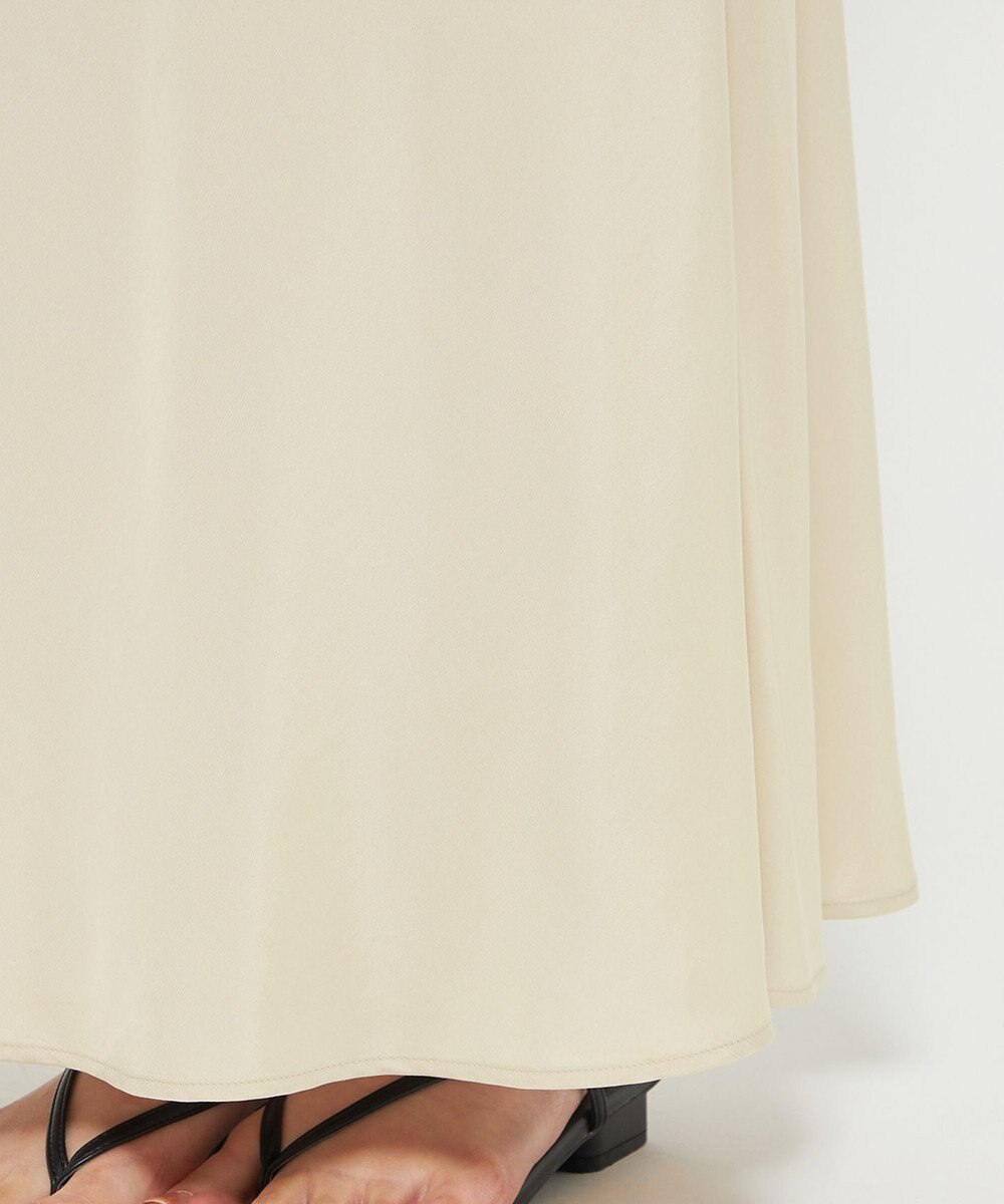 uncrave 【新色追加！】フィブリルシャンブレー フレアスカート 