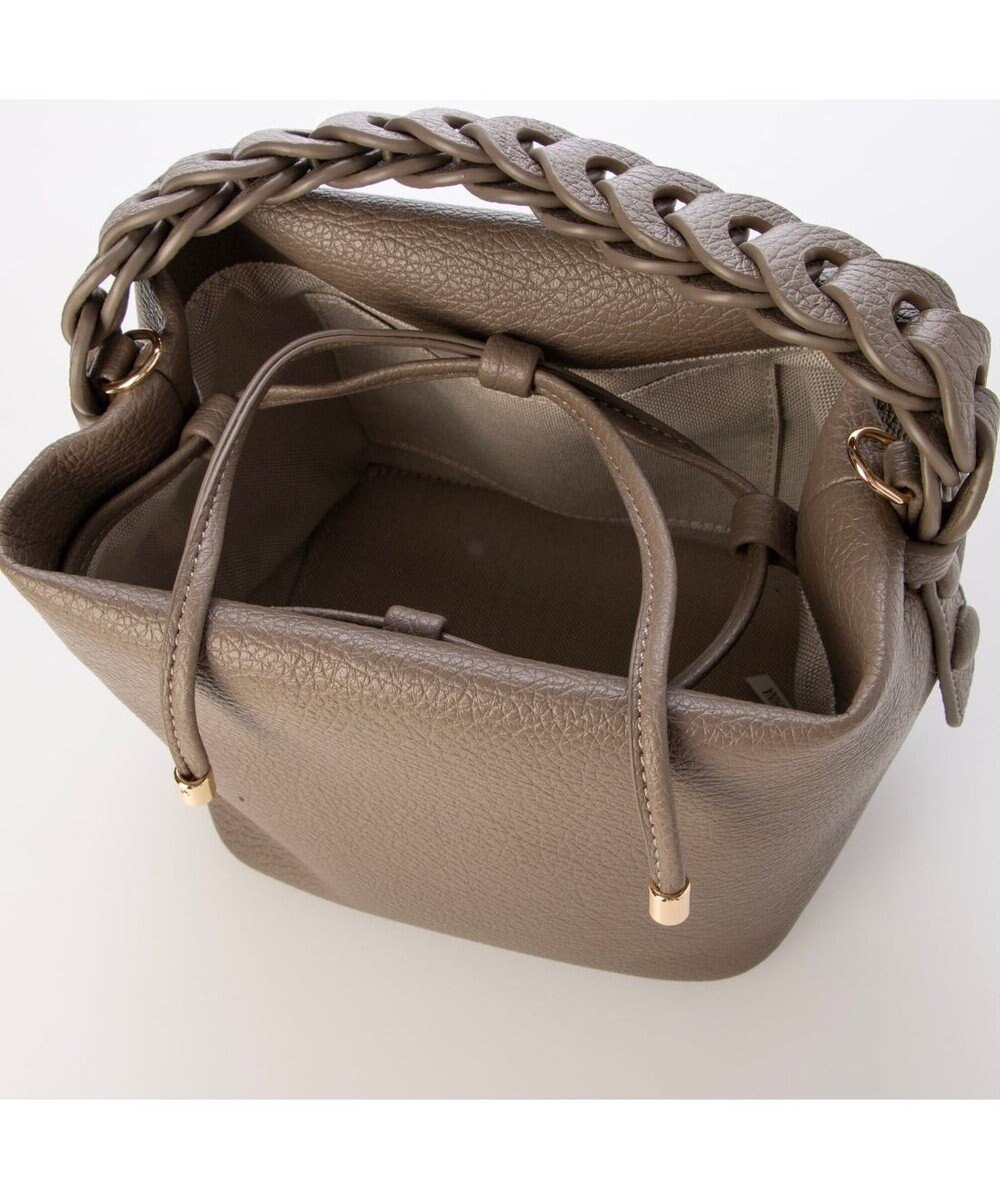 UNBILLION カシュカシュ cachecache / パッチワークハンドル合皮ミニショルダー 