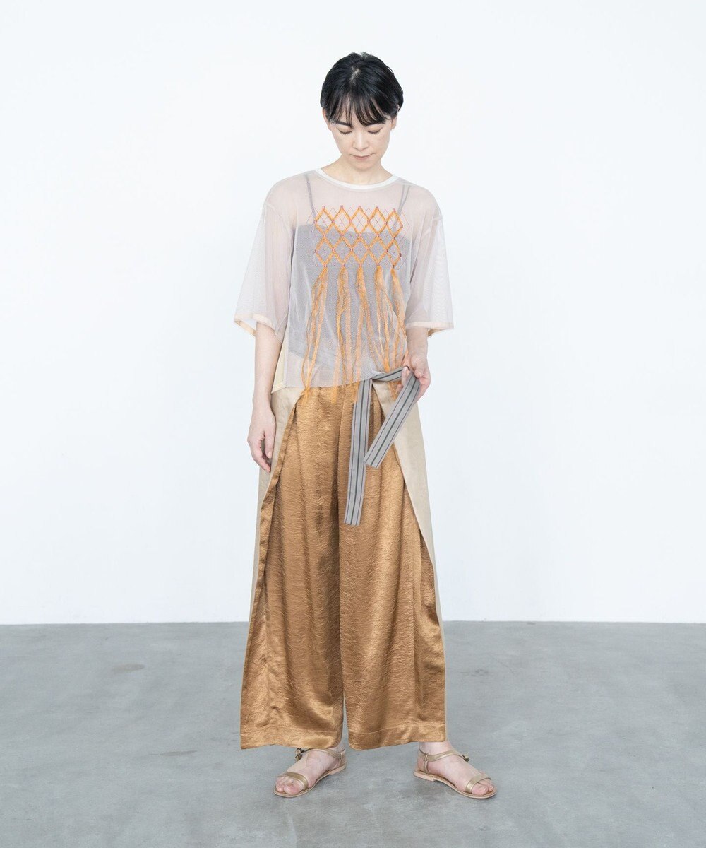 COQ 2WAY KNOT4 前後2WAYサテンパンツ 