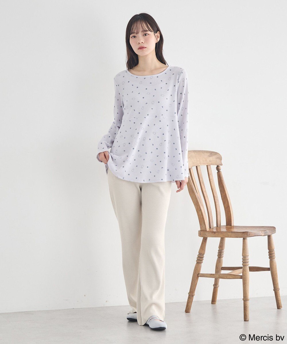 earth music&ecology 【予約】miffy/earth おやすみイラストT 