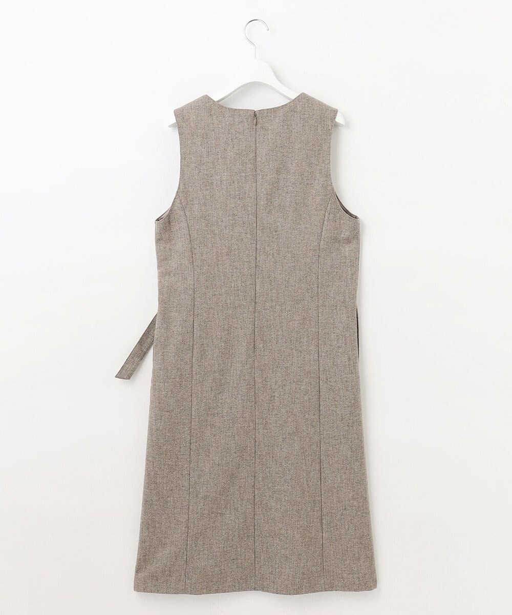 J.PRESS LADIES シャンブレーツイル ジャンパースカート 