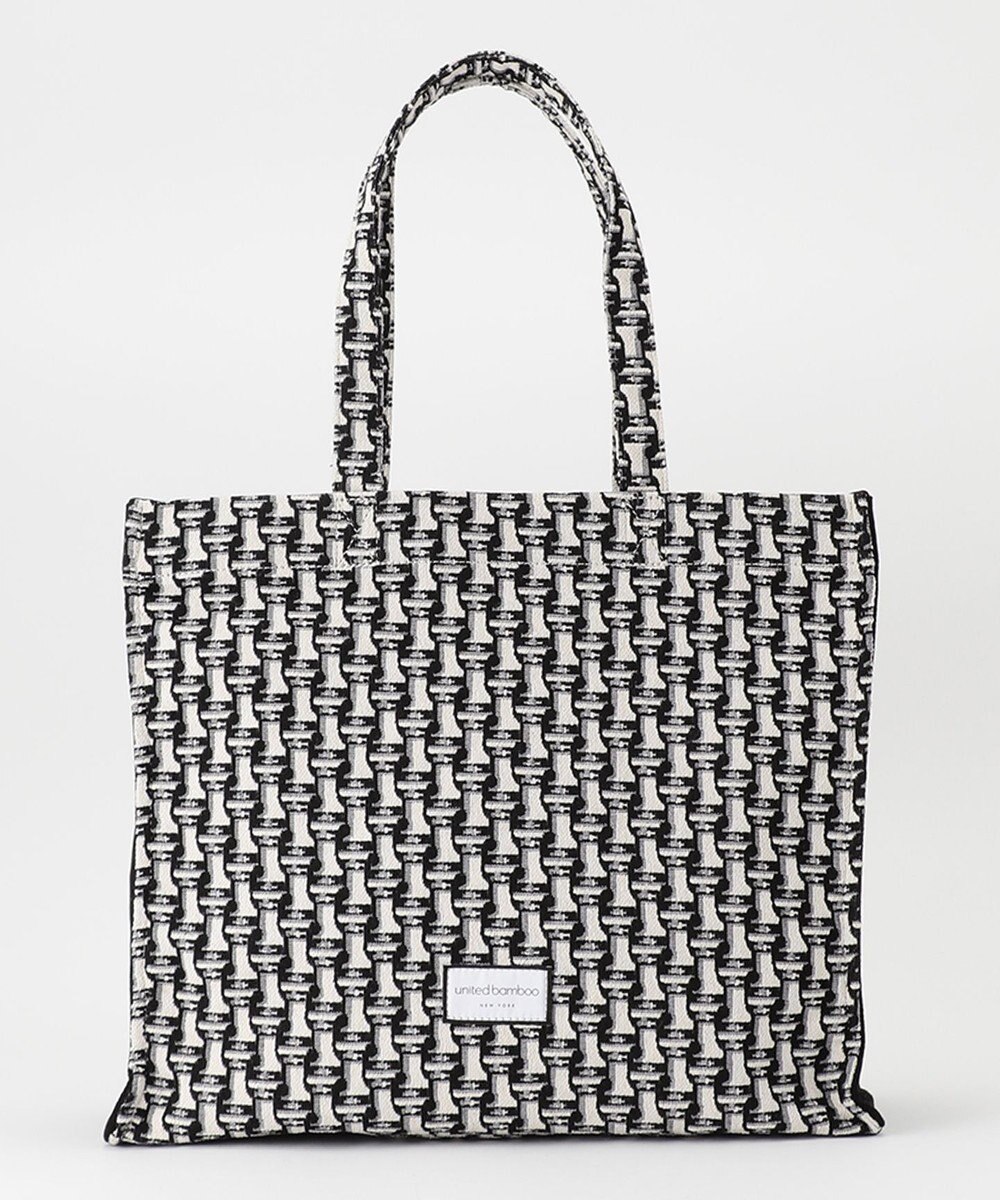 united bamboo ジャカードトートバッグ 