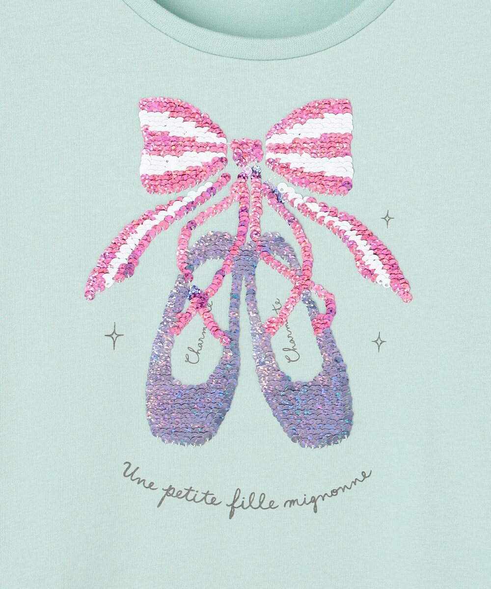 ANY KIDS ミラクルスパンコール 長袖Tシャツ 