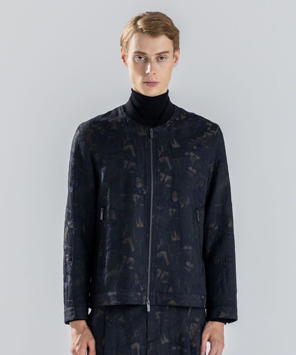 JOSEPH HOMME 【新柄】モロッカンジャガード ジップアップブルゾン 