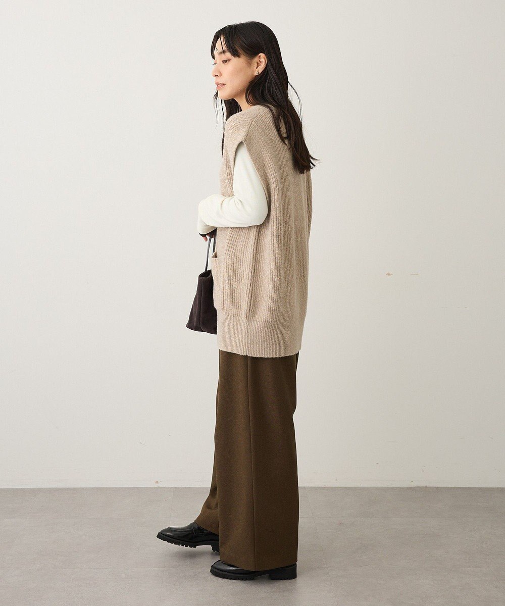 CRAFT STANDARD BOUTIQUE Ｖネックオーバーサイズニットベスト 