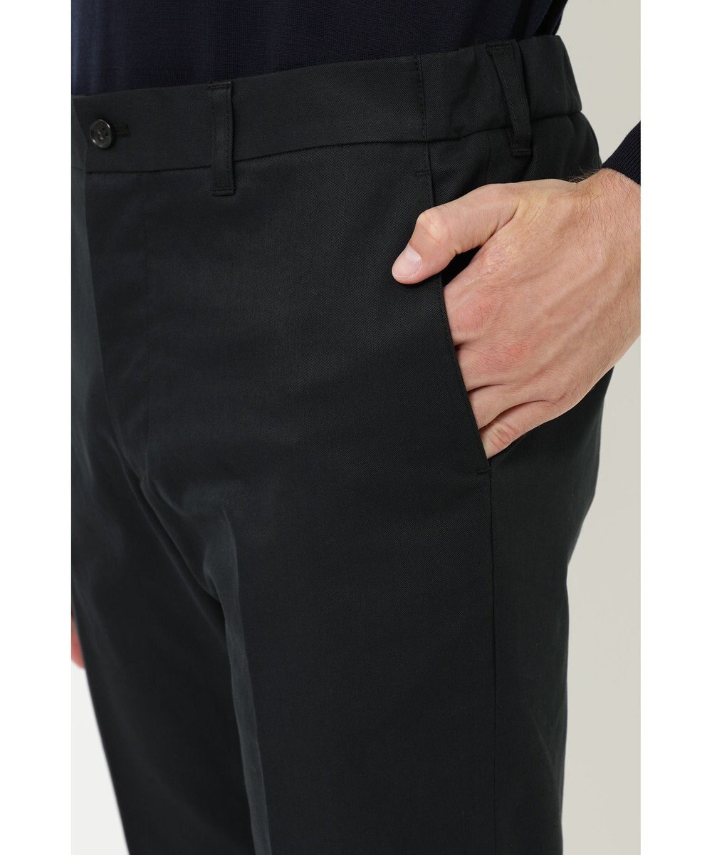 DAKS コットンライクカジュアルパンツ 