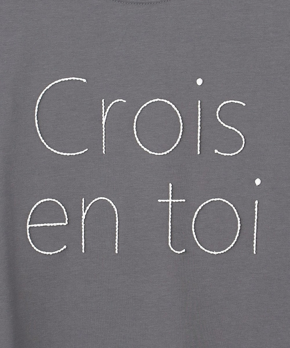 ANY アソートロゴラウンドヘムTシャツ 