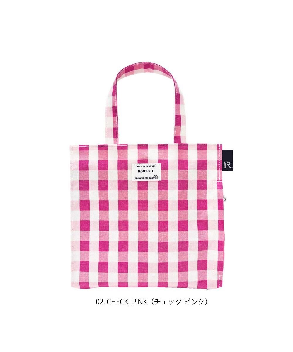 ROOTOTE 1029【ラミネート加工 正方形型 】SN.スクエア.ラミネート-Q 