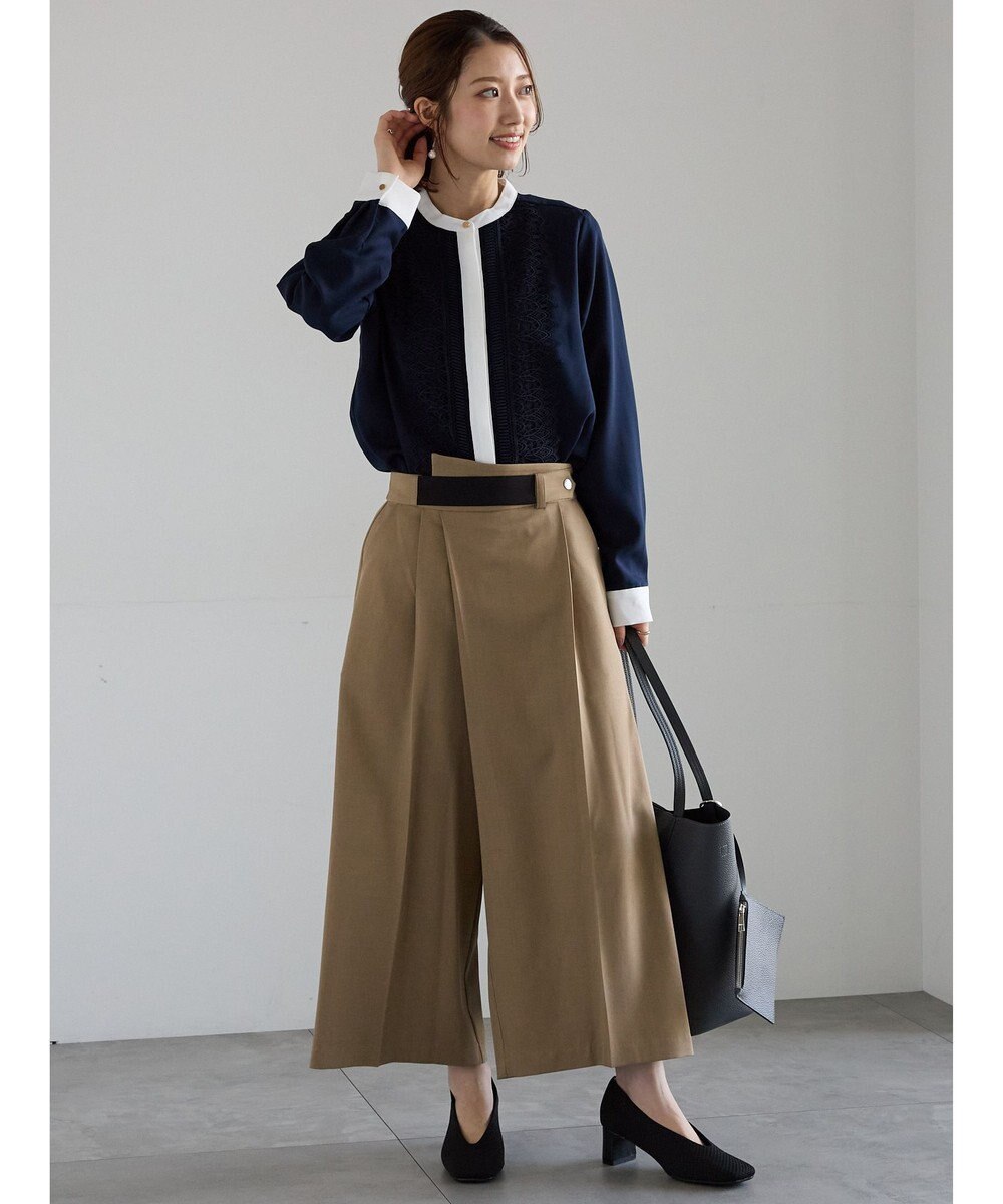 Te chichi アシメクロップドパンツ 