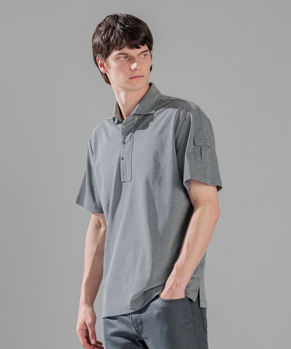 JOSEPH HOMME 【接触冷感】アイスコットンカノコ　ポロ 