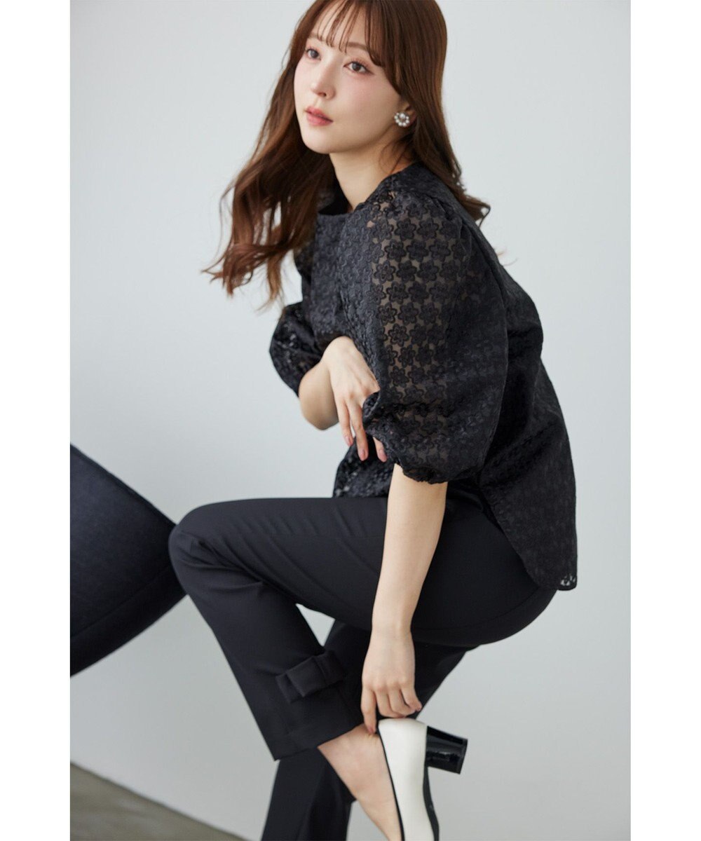 TOCCA 【洗える・消臭】BOUNCING RIBBON パンツ 