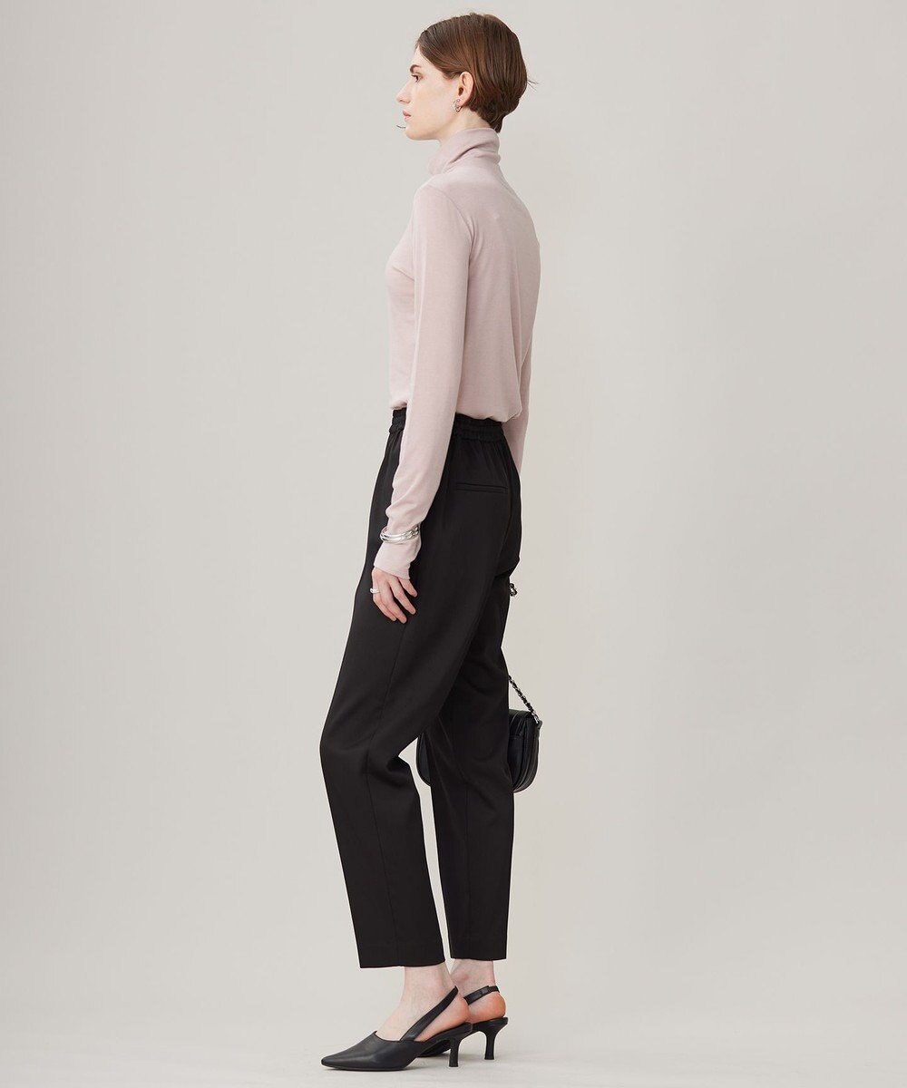 ICB L 【洗える】リヨセルカシミヤスムース ハイネックカットソー 