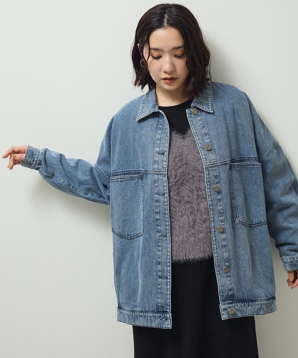 Green Parks ＢＩＧシルエットＧジャン 