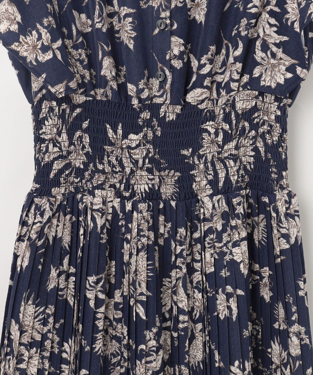 Feroux 【大好評につき新色・追加決定！】ウエストシャーリングデシン ワンピース 