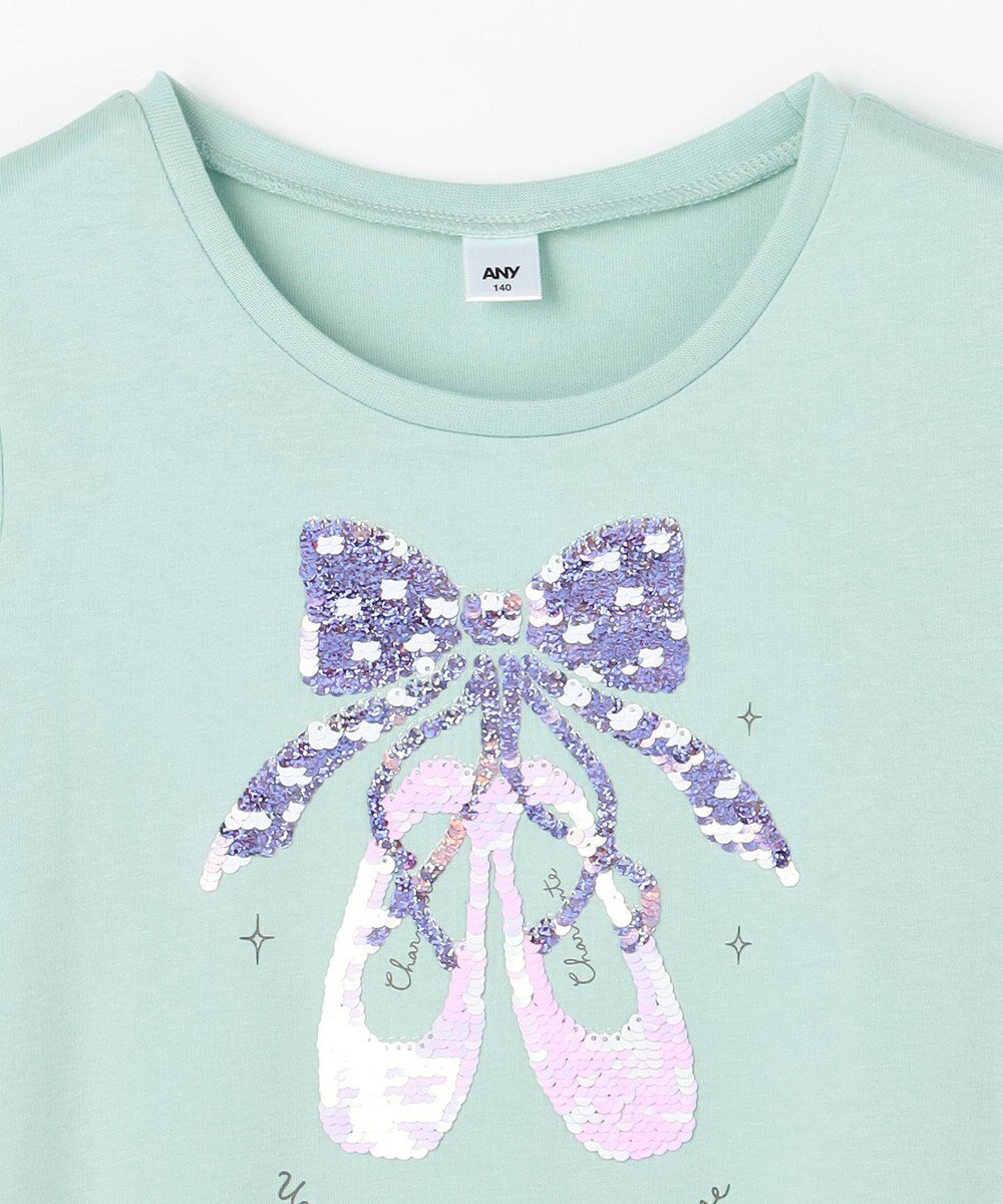 ANY KIDS ミラクルスパンコール 長袖Tシャツ 