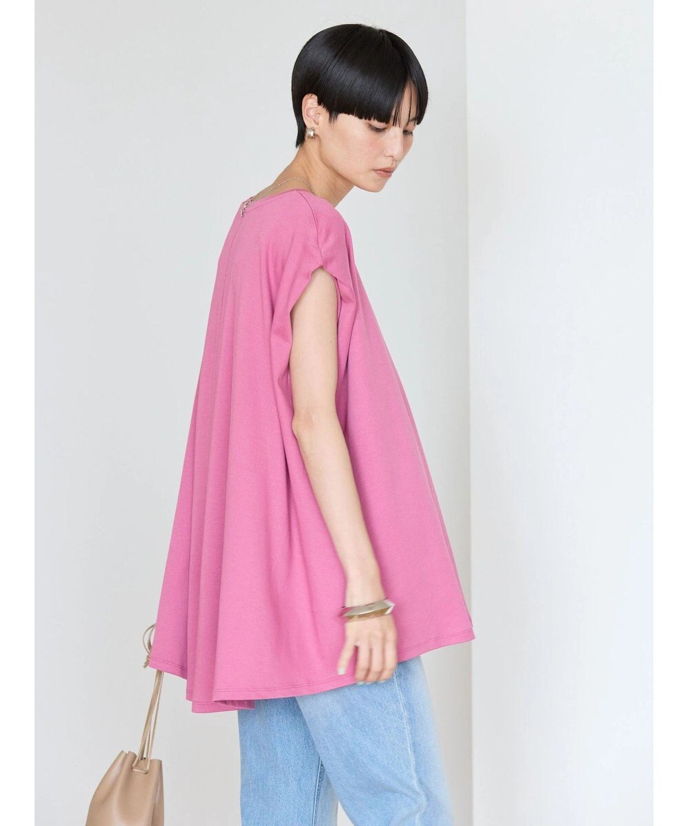 AMERICAN HOLIC 接触冷感フレンチスリーブカットチュニック 