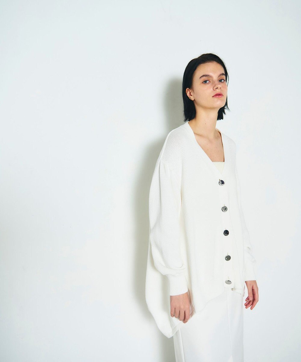 GRACE CONTINENTAL リリヤーンルーズカーディガン 