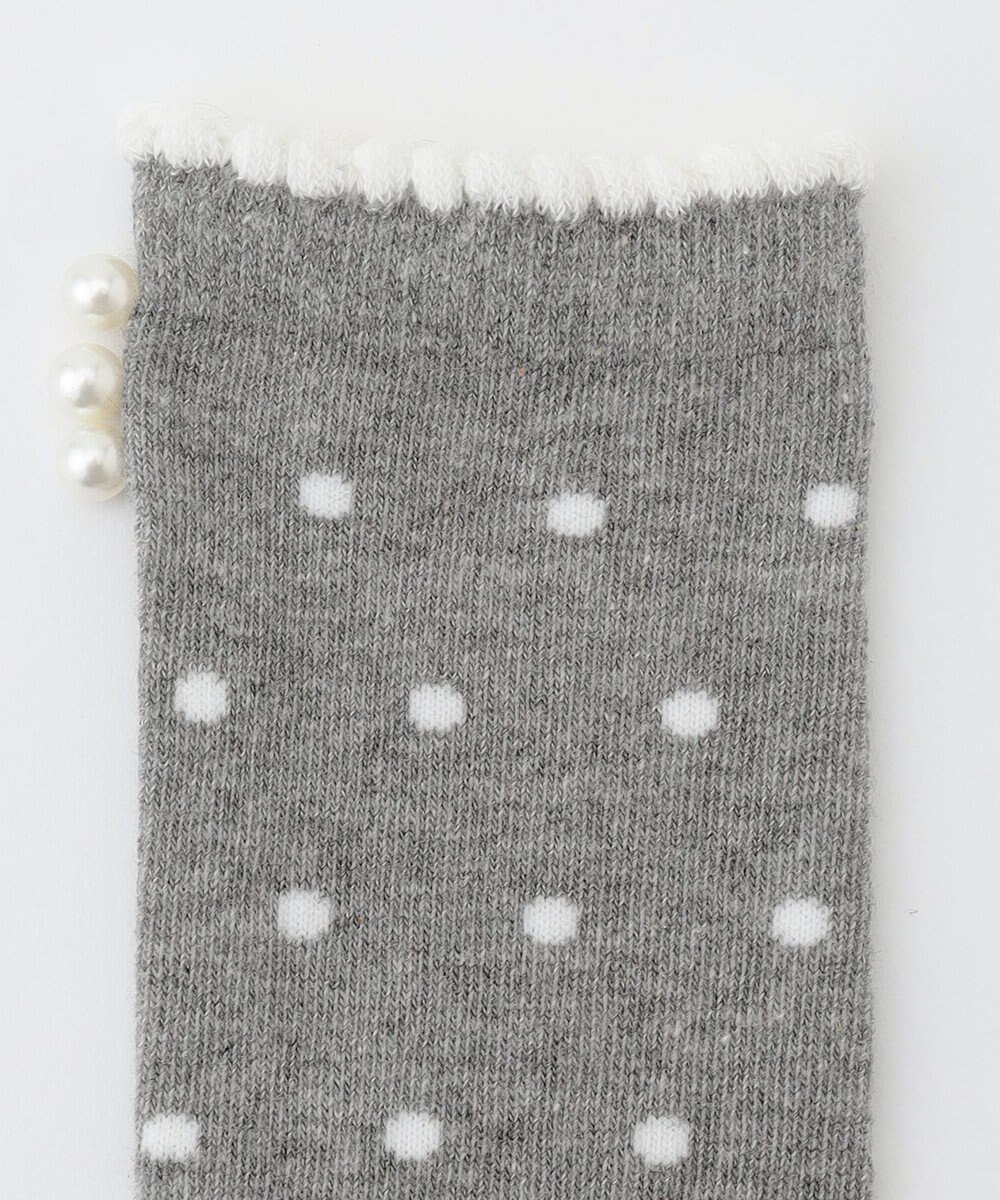 ANY KIDS ハイソックス（ドット&パール） 