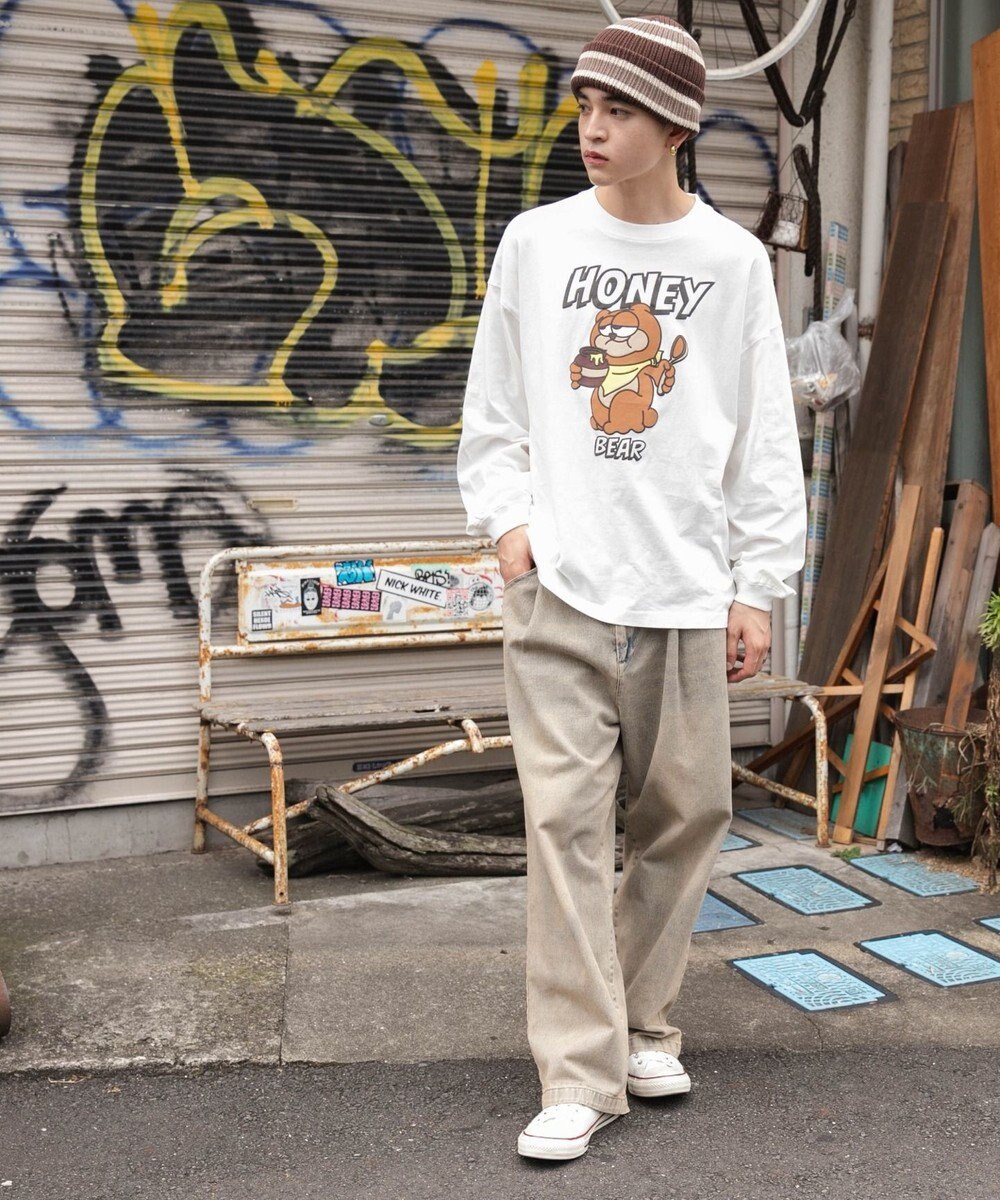 WEGO 【ユニセックス着用ITEM】アニマルキャラBIG　T（LS） 