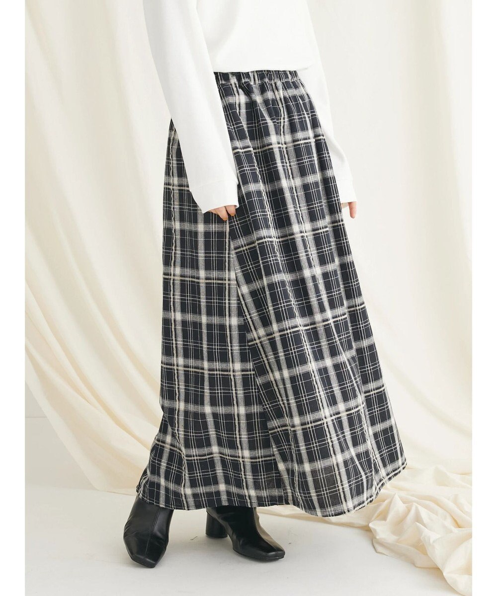 CRAFT STANDARD BOUTIQUE 先染めチェック（小）スカート 