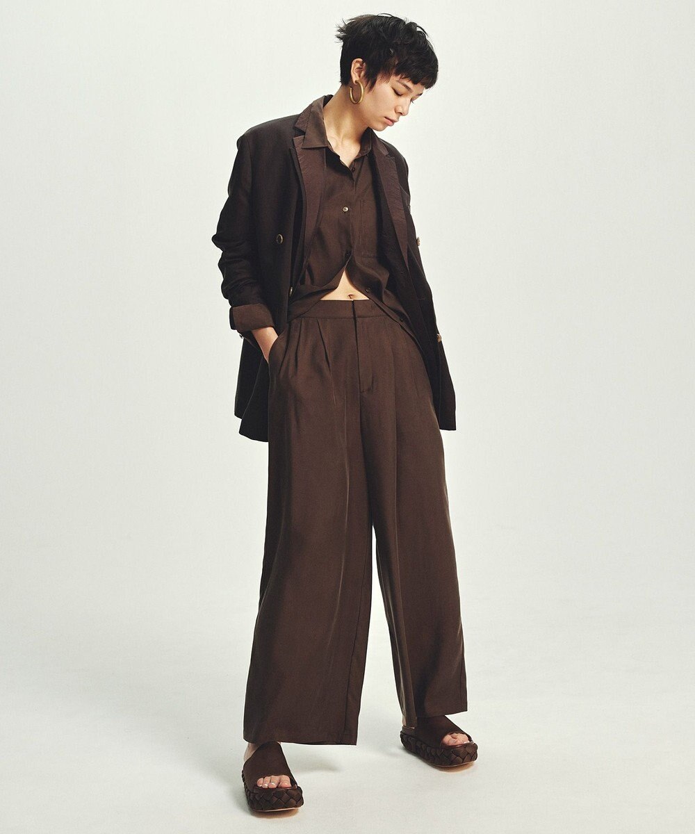 uncrave テンセルライトリネン ビッグジャケット 