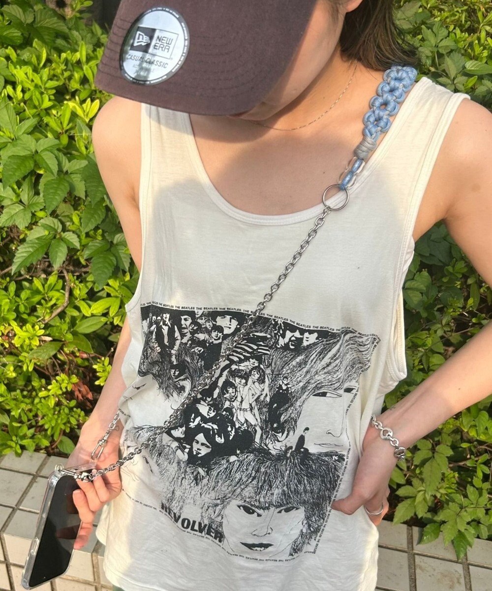 WEGO 配色ロープチェーンストラップ 