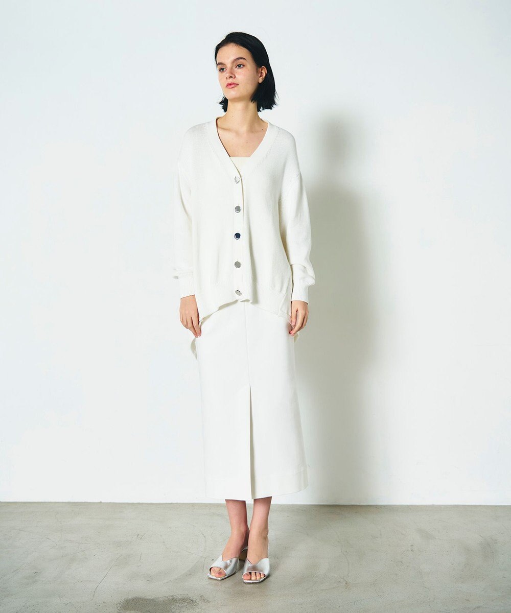 GRACE CONTINENTAL リリヤーンルーズカーディガン 