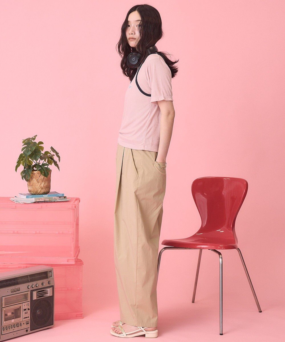 AMERICAN HOLIC 【PENNEY'S】配色タンクトップ+Tシャツ 