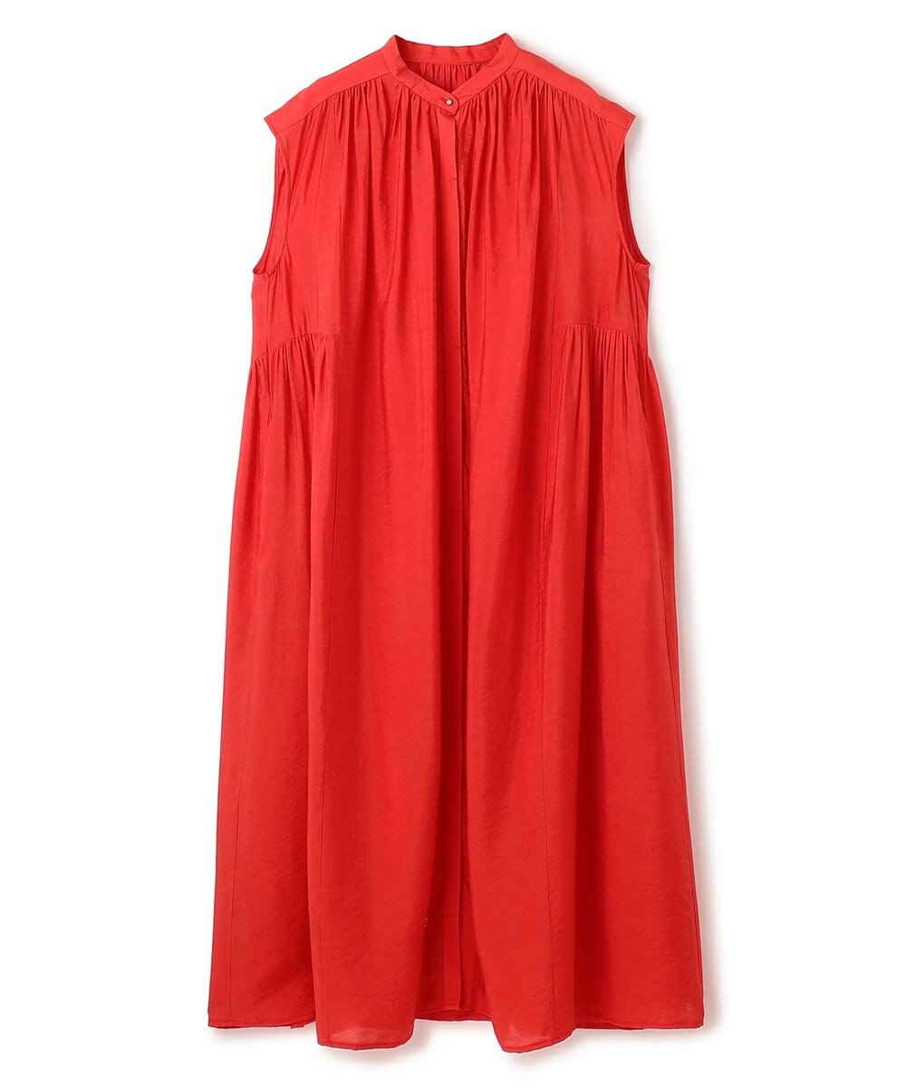 UNFILO ヴィンテージシアー ギャザーワンピース 