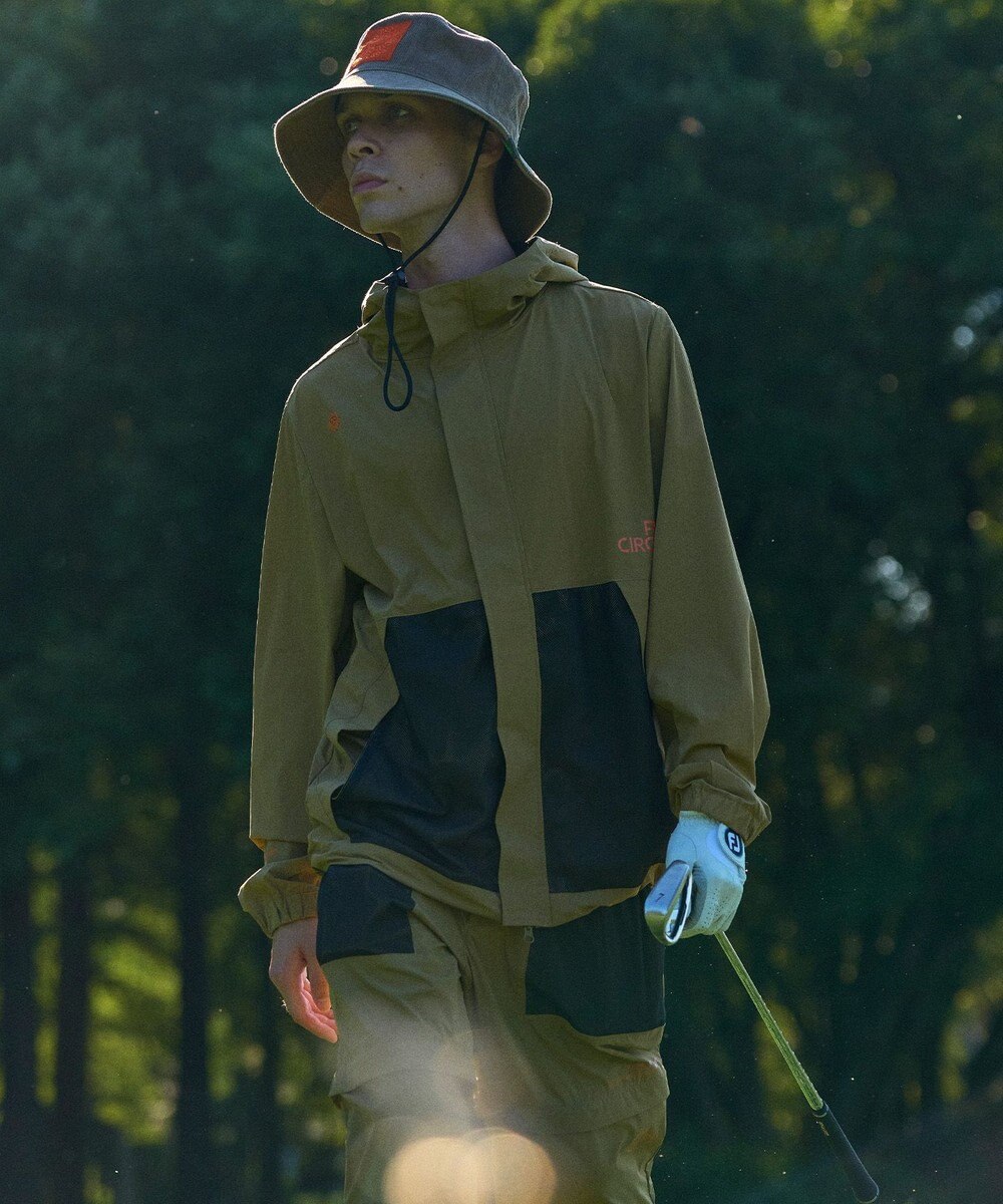 PW CIRCULUS 【撥水加工/軽量/ストレッチ】【MEN】メッシュコンビブルゾン 