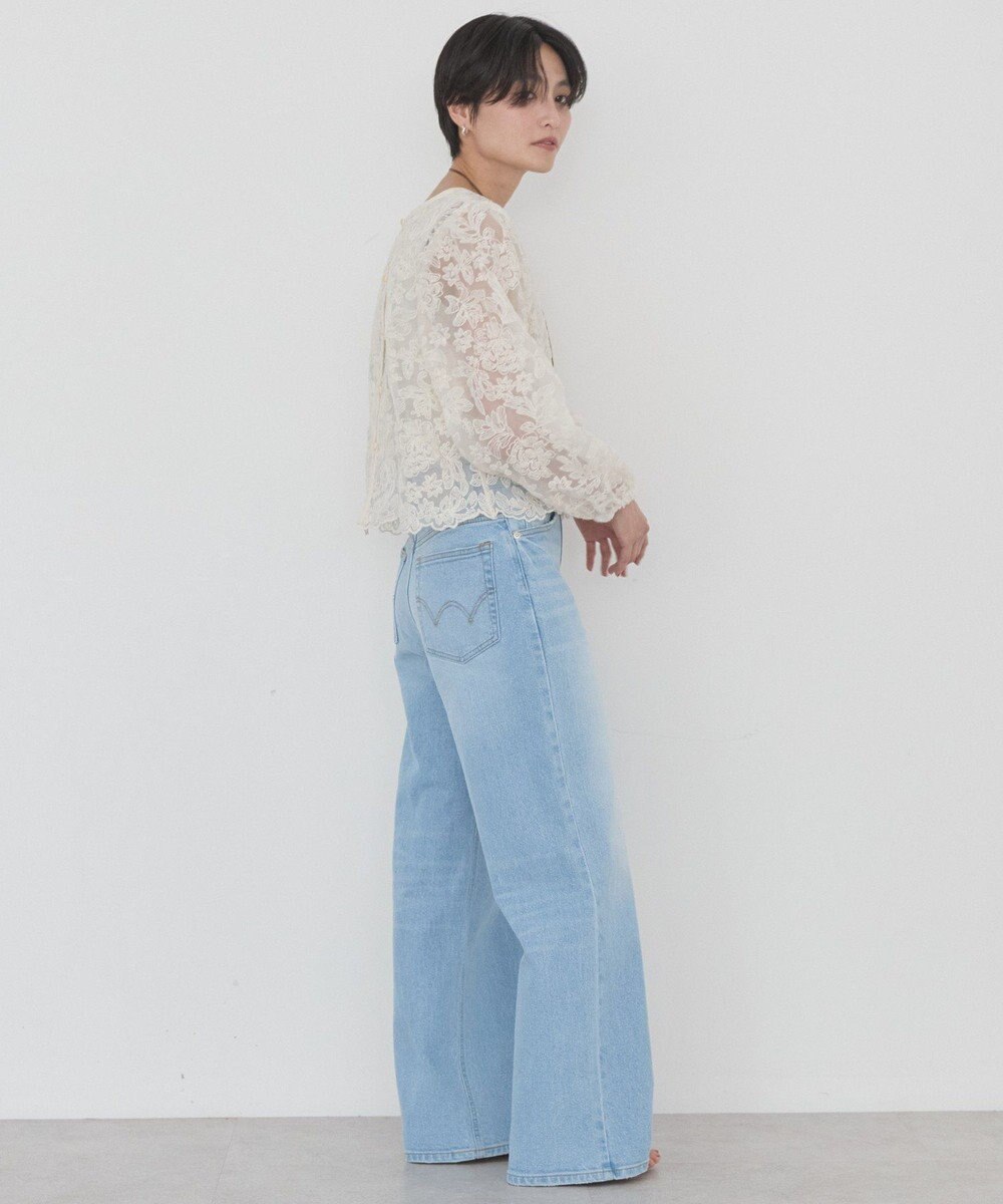 AMERICAN HOLIC 【EDWIN別注】ワイドデニム 