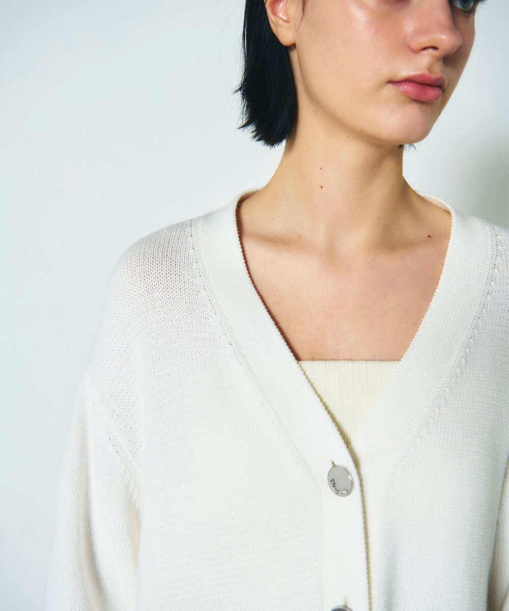 GRACE CONTINENTAL リリヤーンルーズカーディガン 