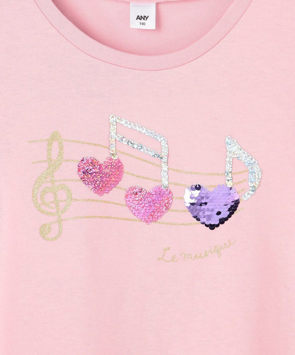 ANY KIDS ミラクルスパンコール 長袖Tシャツ 