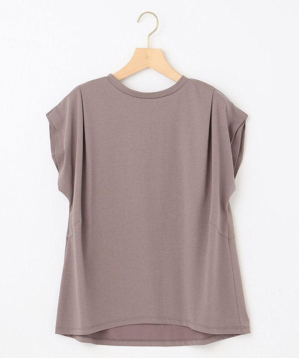 組曲 S 【UVケア・接触冷感】GIZAプレーティング天竺フレンチスリーブ Tシャツ 