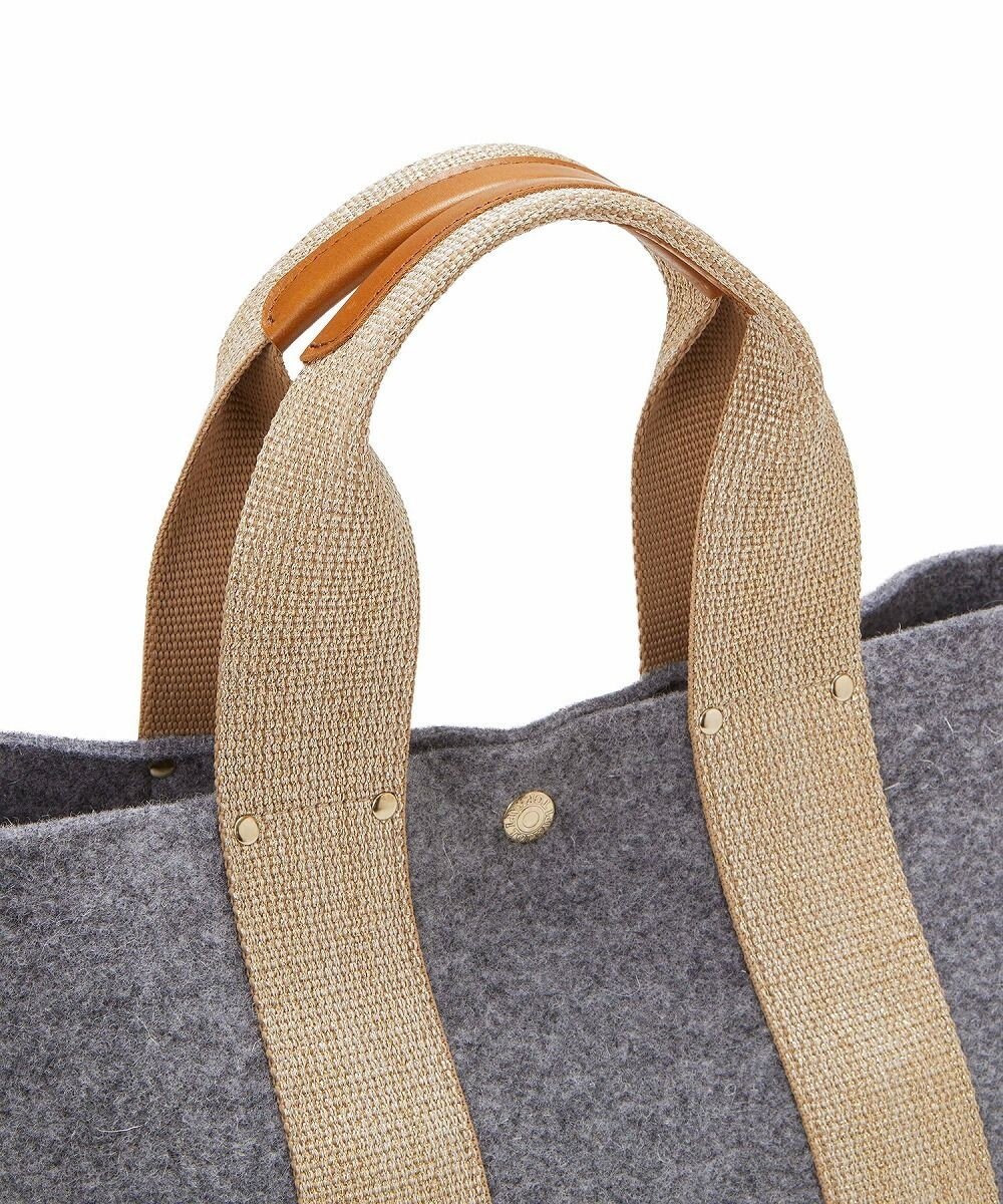 TOPKAPI 【TREASURE TOPKAPI】イタリアンフェルト ラメテープ トートバッグ 2023 