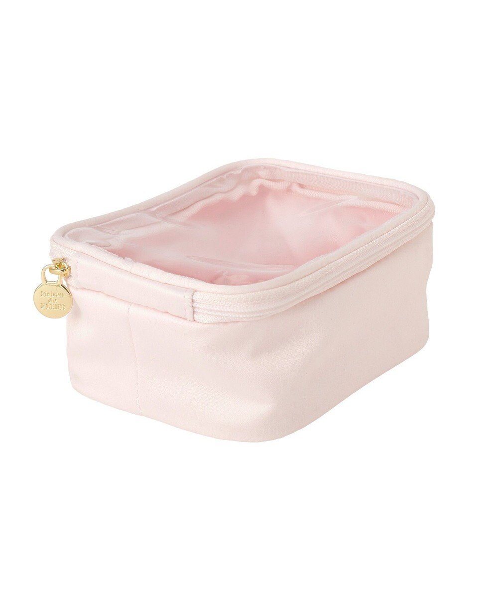 Maison de FLEUR ビジューリボンクリアポーチS 