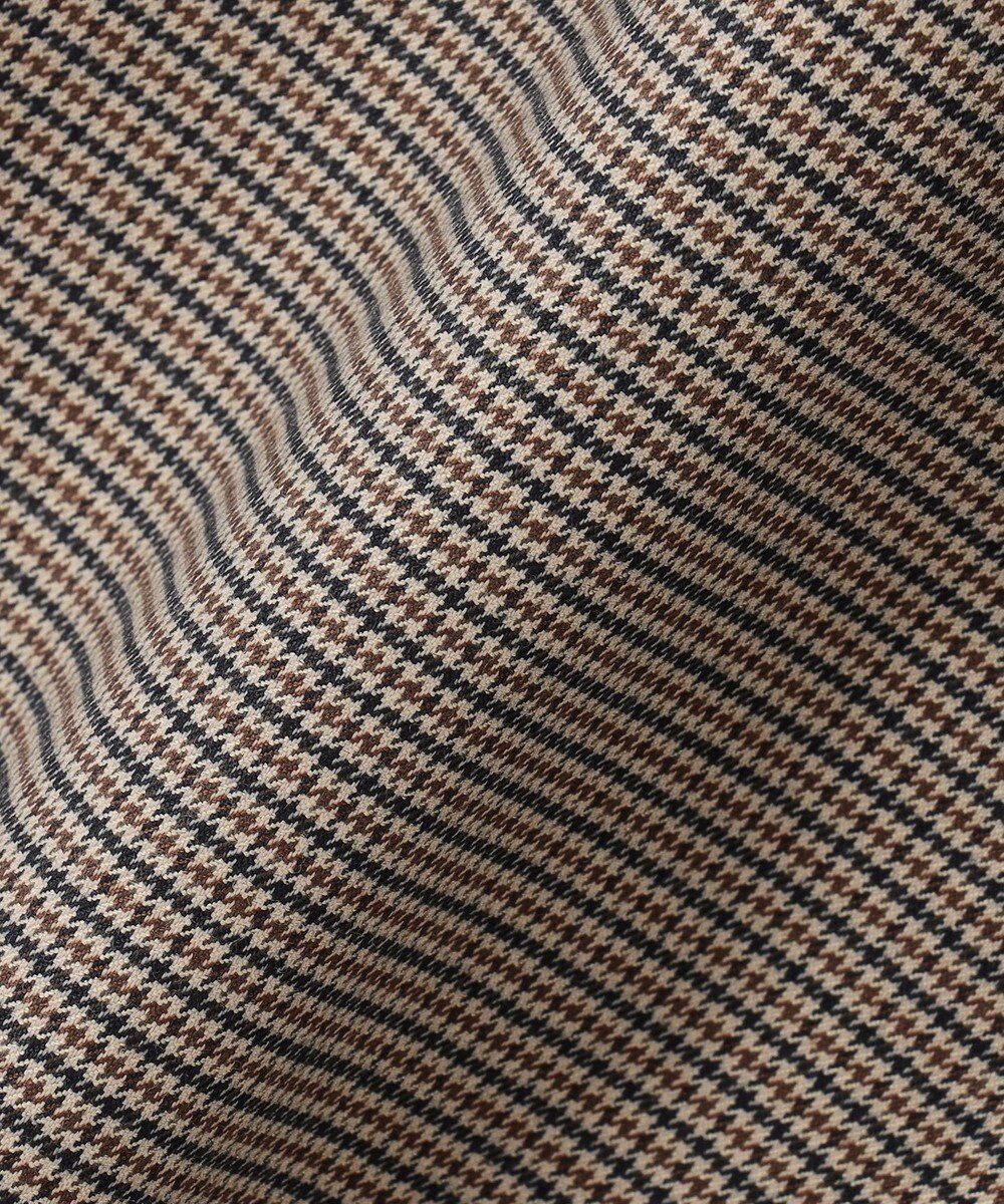 J.PRESS YORK STREET 【UNISEX】クラシックチェック ワイドバギーパンツ 