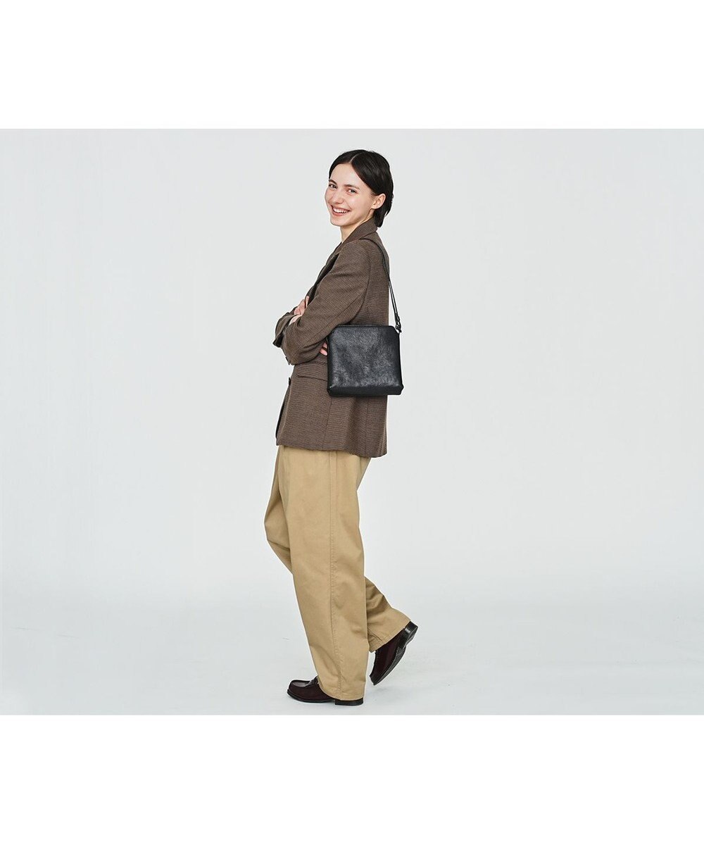 genten エッセンシャルゴート ミニショルダーバッグ 