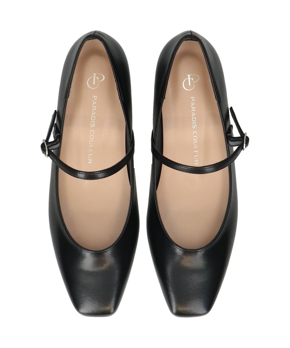 Bridget Birkin 【PARADIS COULEUR】スクエアトウビジューレーンパンプス 