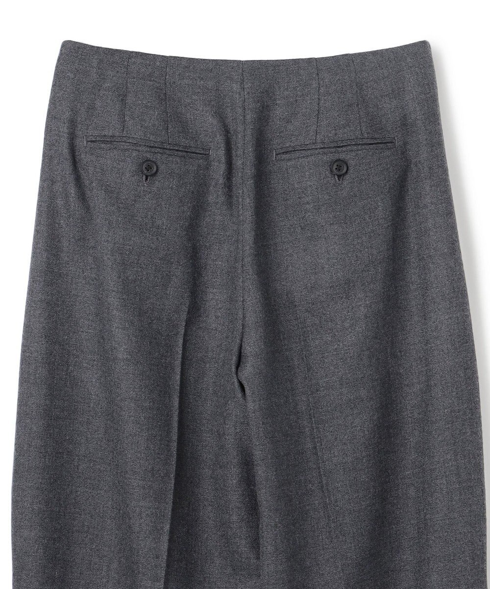 BEIGE， TERNES / 変形タックウールワイドパンツ 