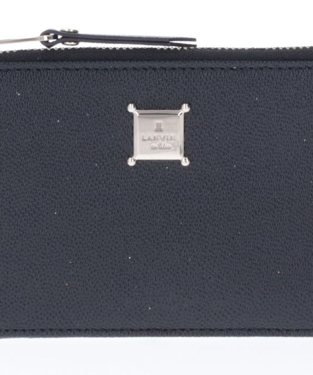 LANVIN en Bleu キャビアン フラグメントケース 