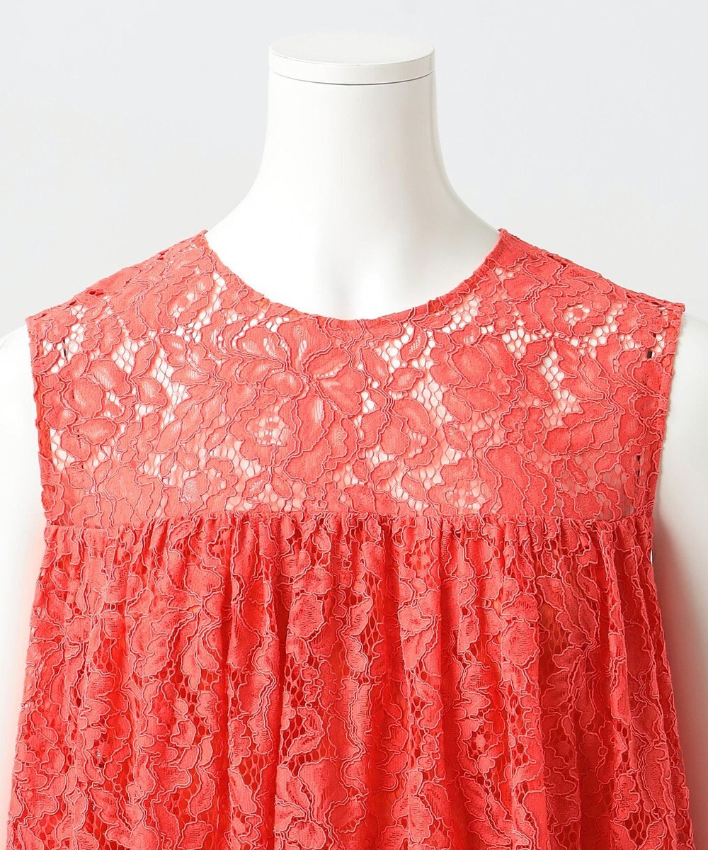 23区 【R(アール)】フラワーコードレース ブラウス 