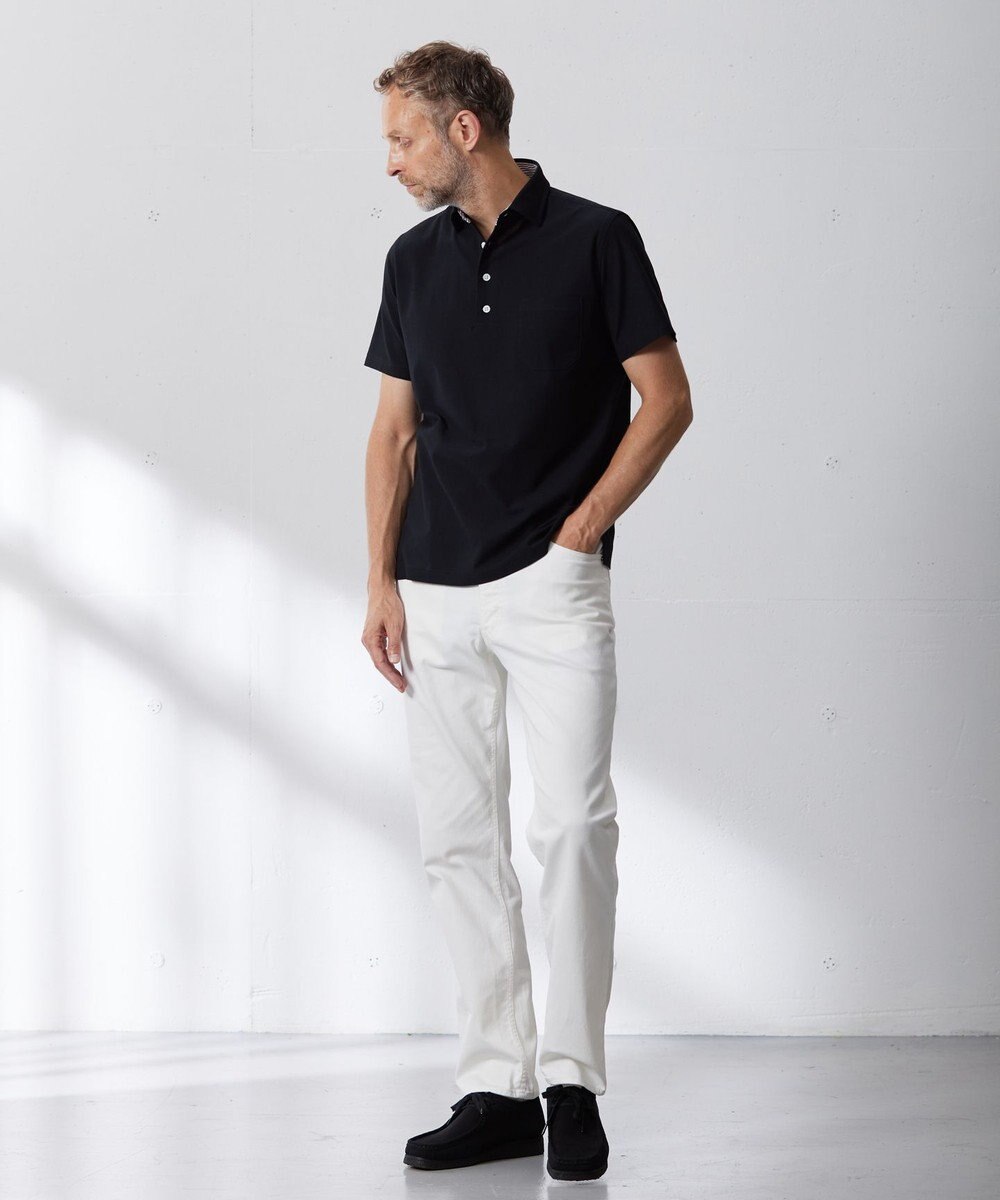 J.PRESS MEN 【ビジネスおすすめ / 吸水速乾】ドレスハニカム ポロシャツ 