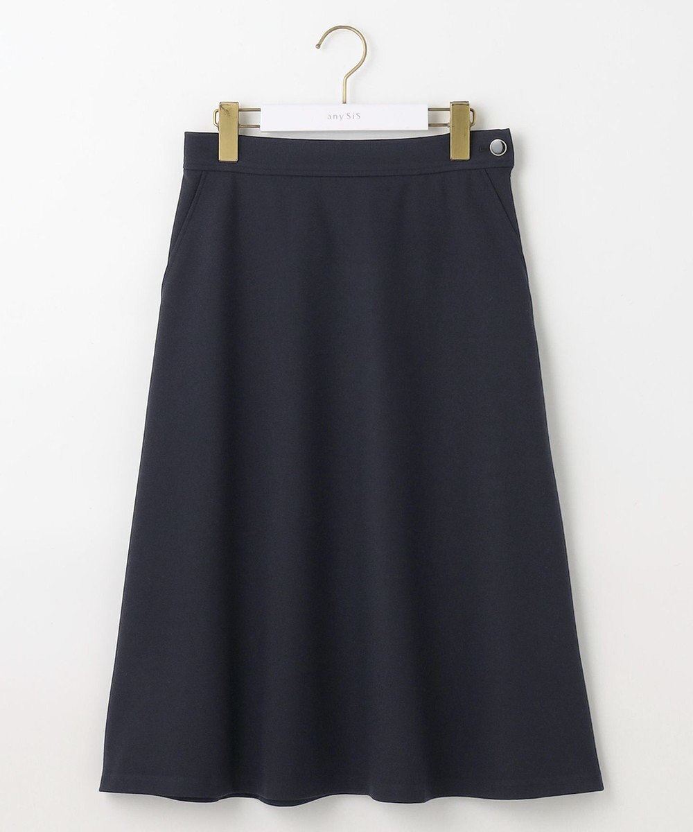 ANY SIS L ビューティサーモ2WAYストレッチ フレアスカート 