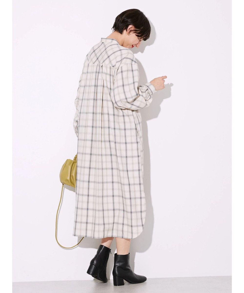 AMERICAN HOLIC イージーケアＷポケットシャツワンピース 