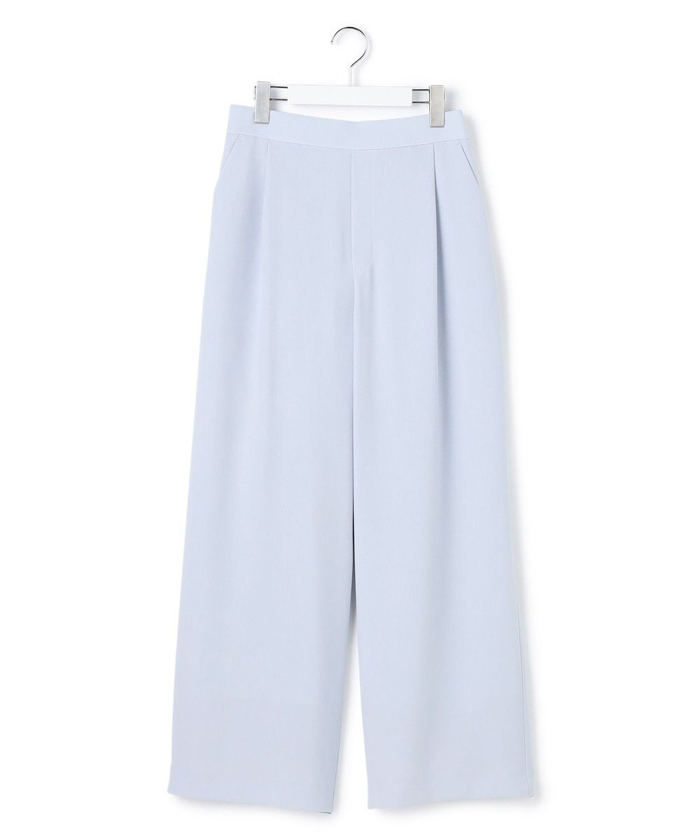 23区 【WEB&一部店舗限定】ストレッチジョーゼット ワイドパンツ 