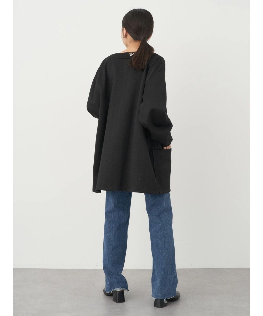 earth music&ecology ヘリンボーン調Ｖネックカーディガン 